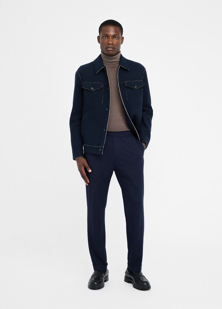 Wool jacket dark blue Liu Jo - medium Wool jacket dark blue Liu Jo - medium
