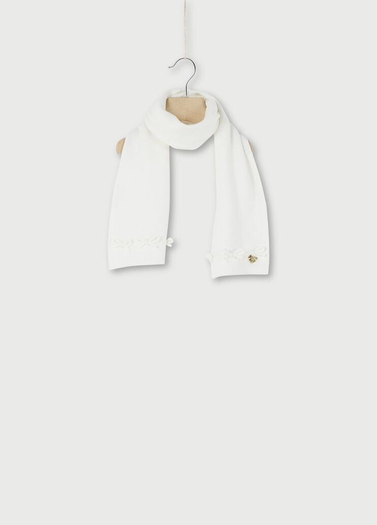Infant scarf with bows White Liu Jo - large image number 0