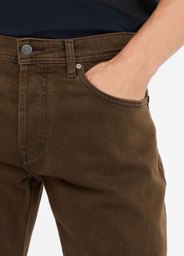 Tapered distressed cotton jeans brown Liu Jo - large image number 2 Tapered distressed cotton jeans brown Liu Jo - large image number 2