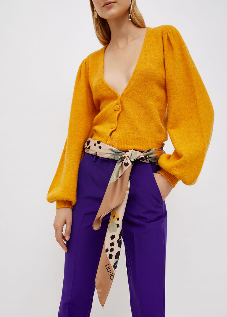 Eco-friendly foulard macadamia Liu Jo - large image number 1