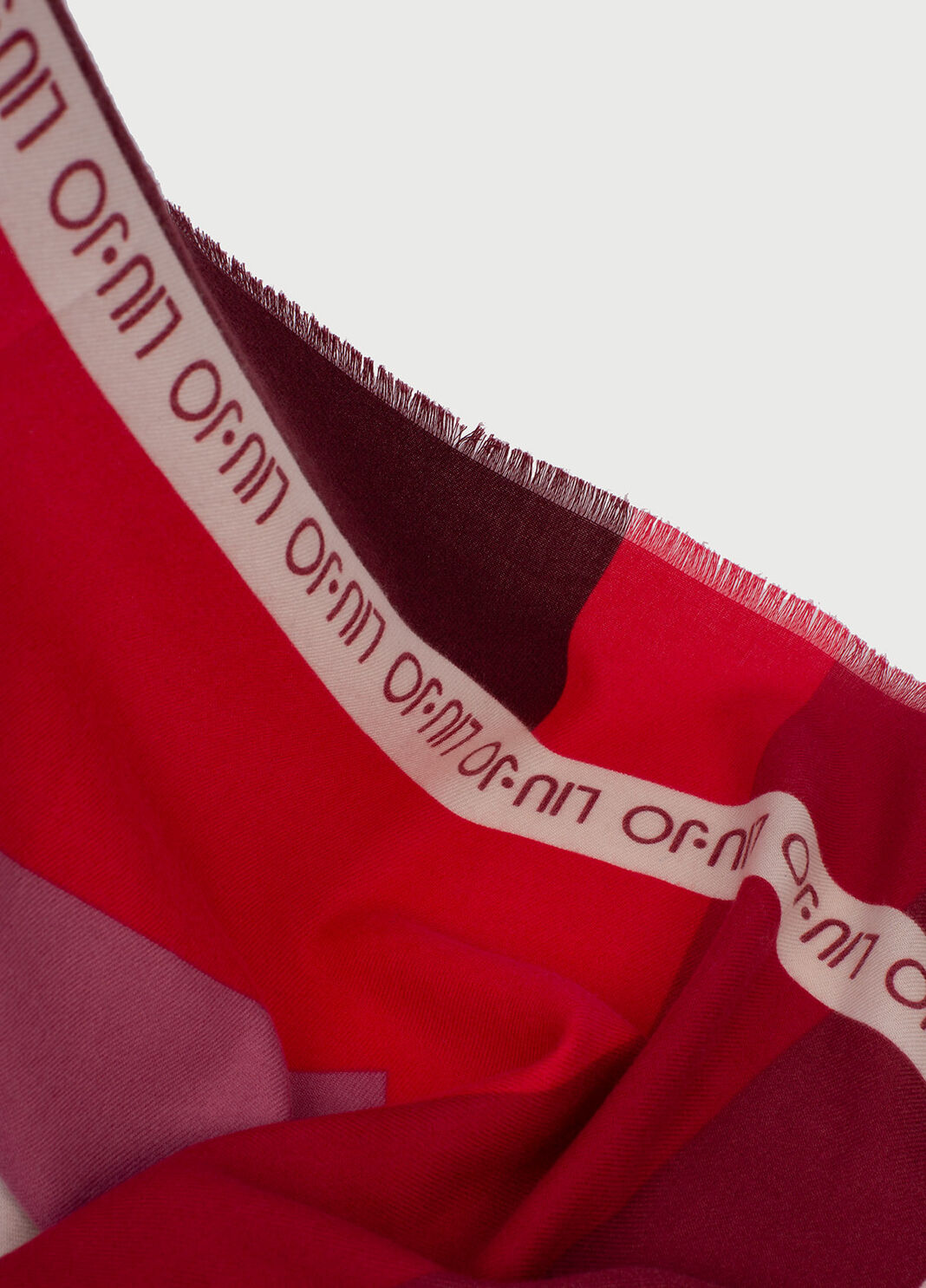 Pa&ntilde;uelo color block Burdeos Liu Jo - large image number 2