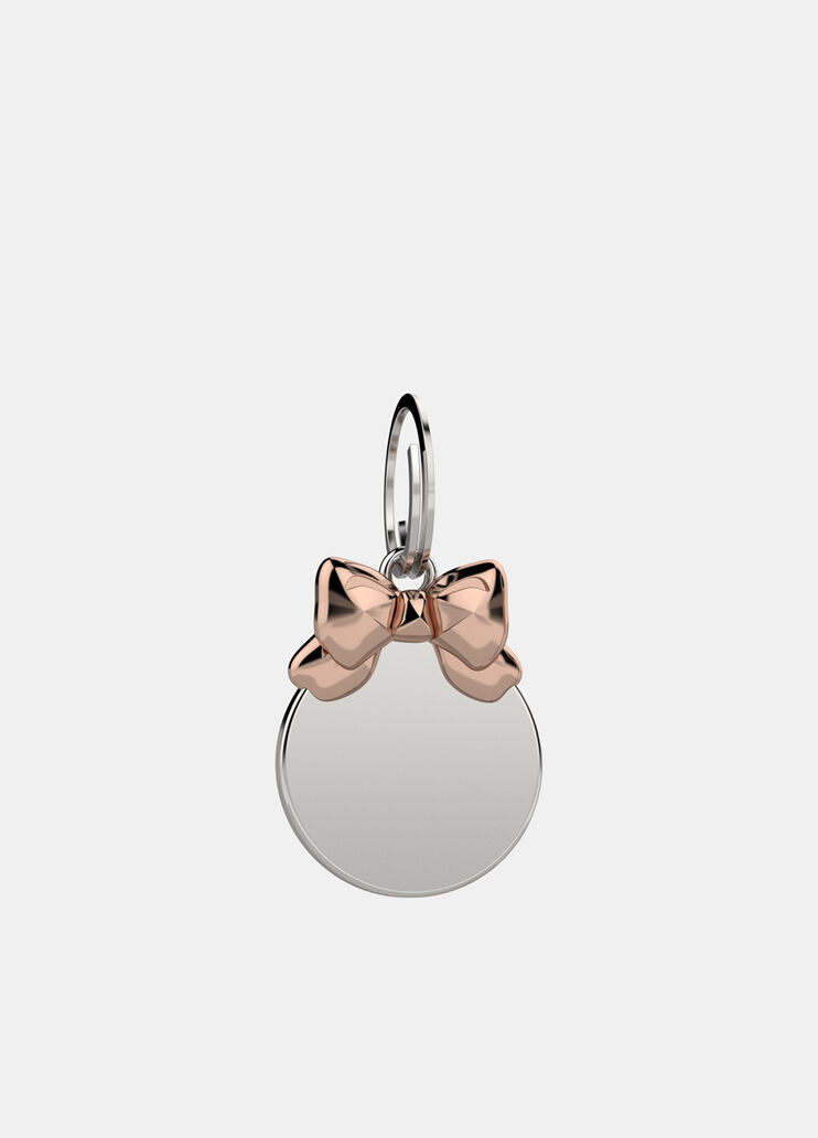 Médaille avec nœud couleur argent Liu Jo - medium