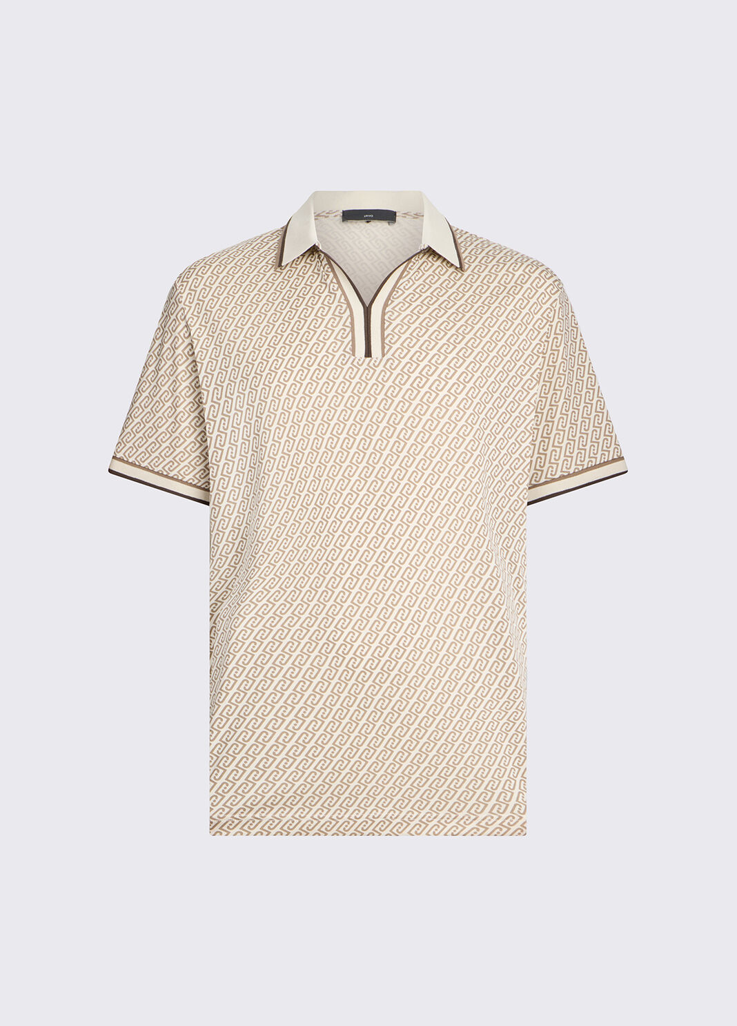 Polo-shirt with all-over logo green Liu Jo - large image number 6