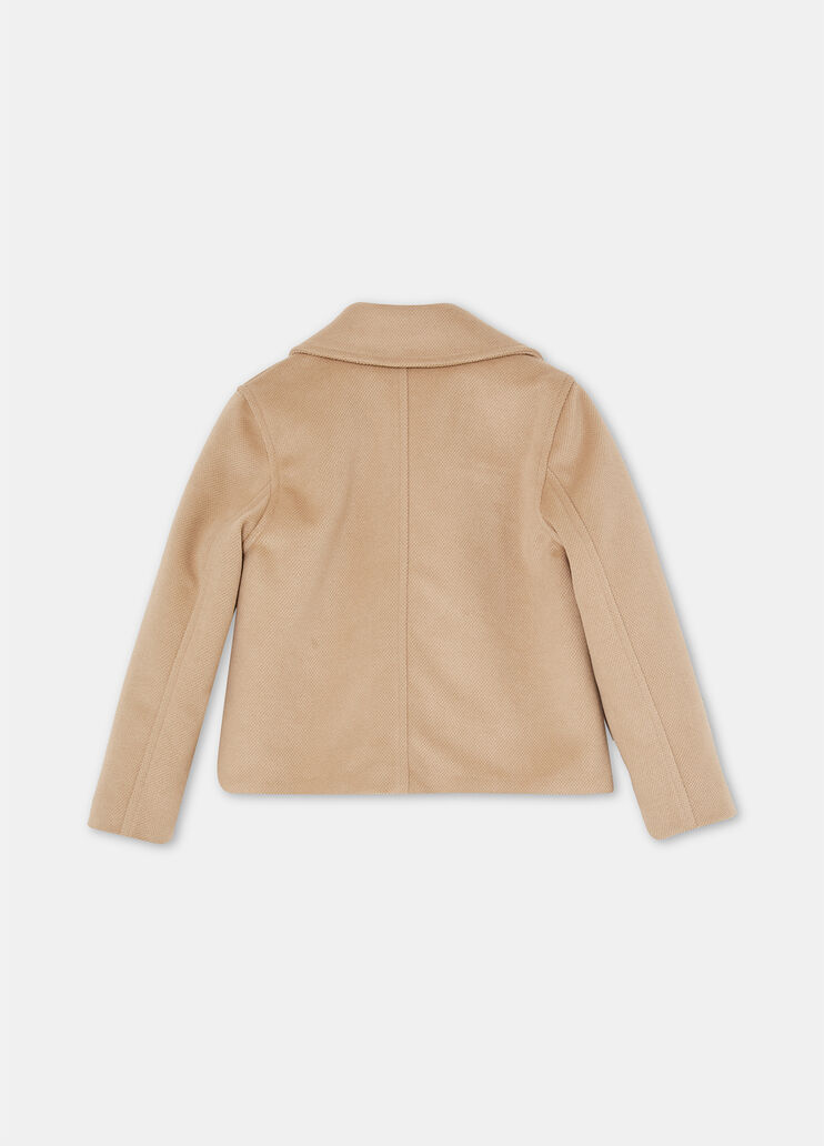 Double-breasted coat camel Liu Jo - large image number 3 Double-breasted coat camel Liu Jo - large image number 3