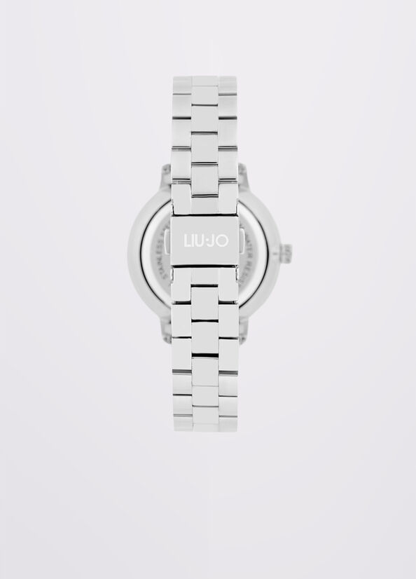 Steel watch with diamantés silver Liu Jo - large image number 1