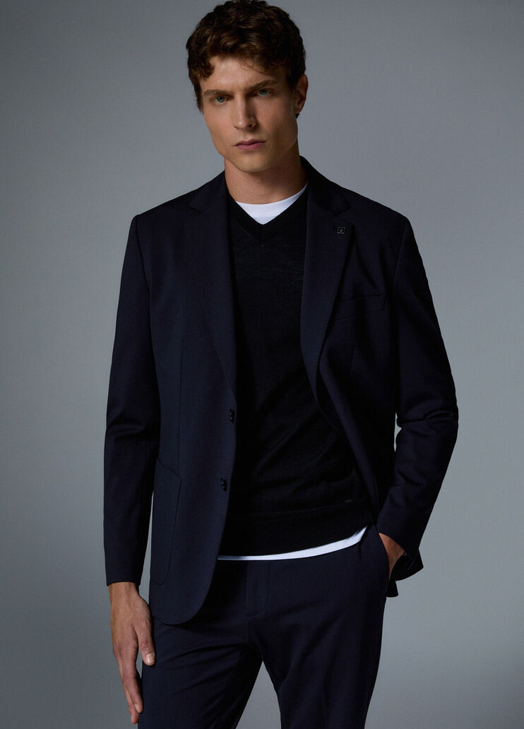 Blazer avec Poches bleu fonc&eacute; Liu Jo - medium
