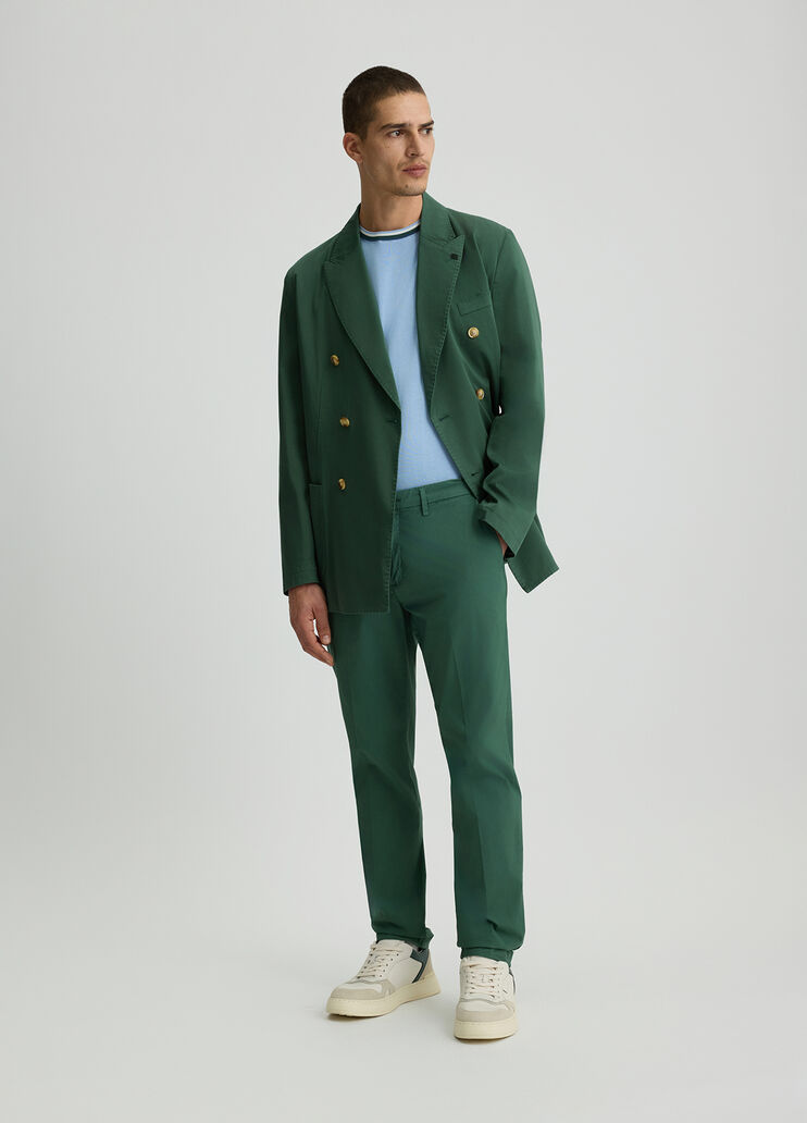 Double-breasted blazer dark green Liu Jo - medium