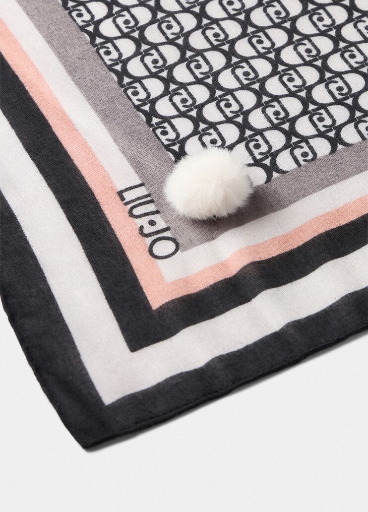 Liu Jo Better foulard black Liu Jo - large image number 3
