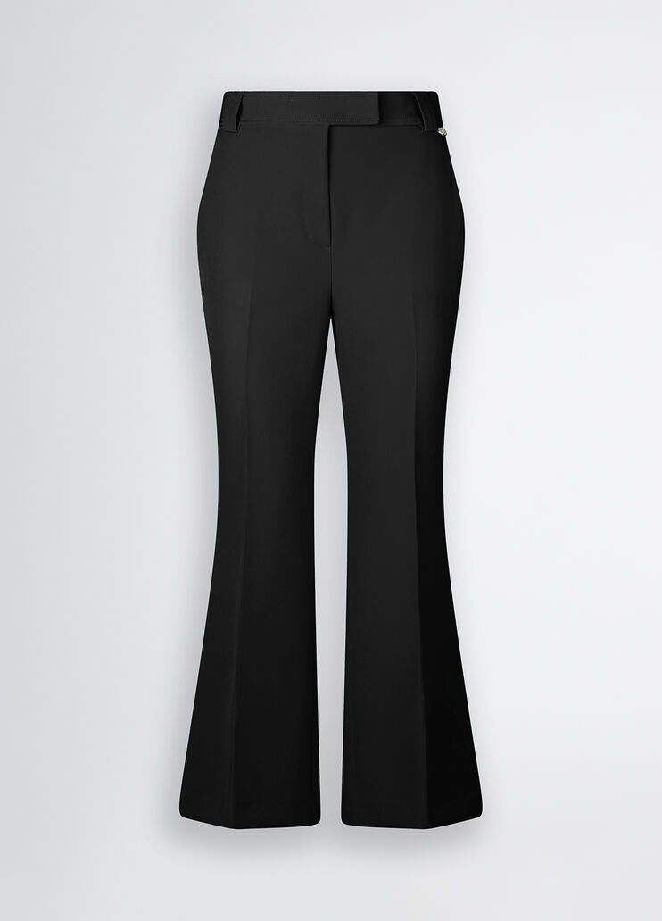 Cropped black trousers black Liu Jo - large image number 6 Cropped black trousers black Liu Jo - large image number 6