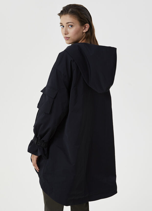 Chaqueta con capucha Negro Liu Jo - large image number 1