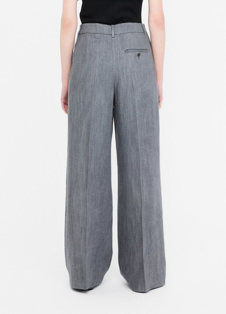 Jean évasé denim gris Liu Jo - large image number 1