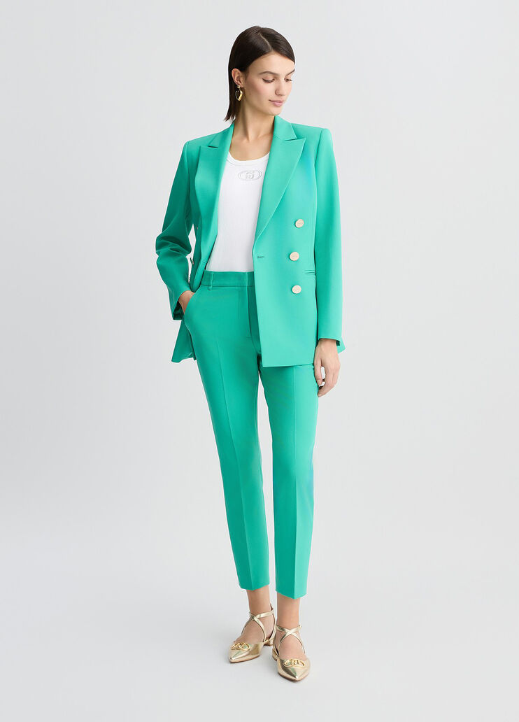 Double-breasted blazer green Liu Jo - large image number 5 Double-breasted blazer green Liu Jo - large image number 5