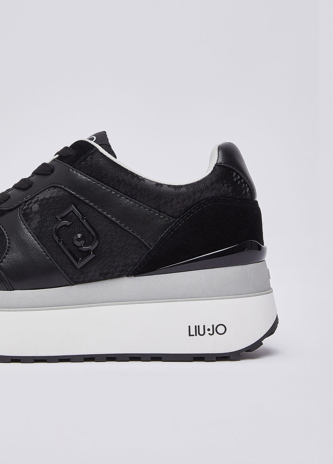 Sneakers super platform python-effect black Liu Jo - large image number 4