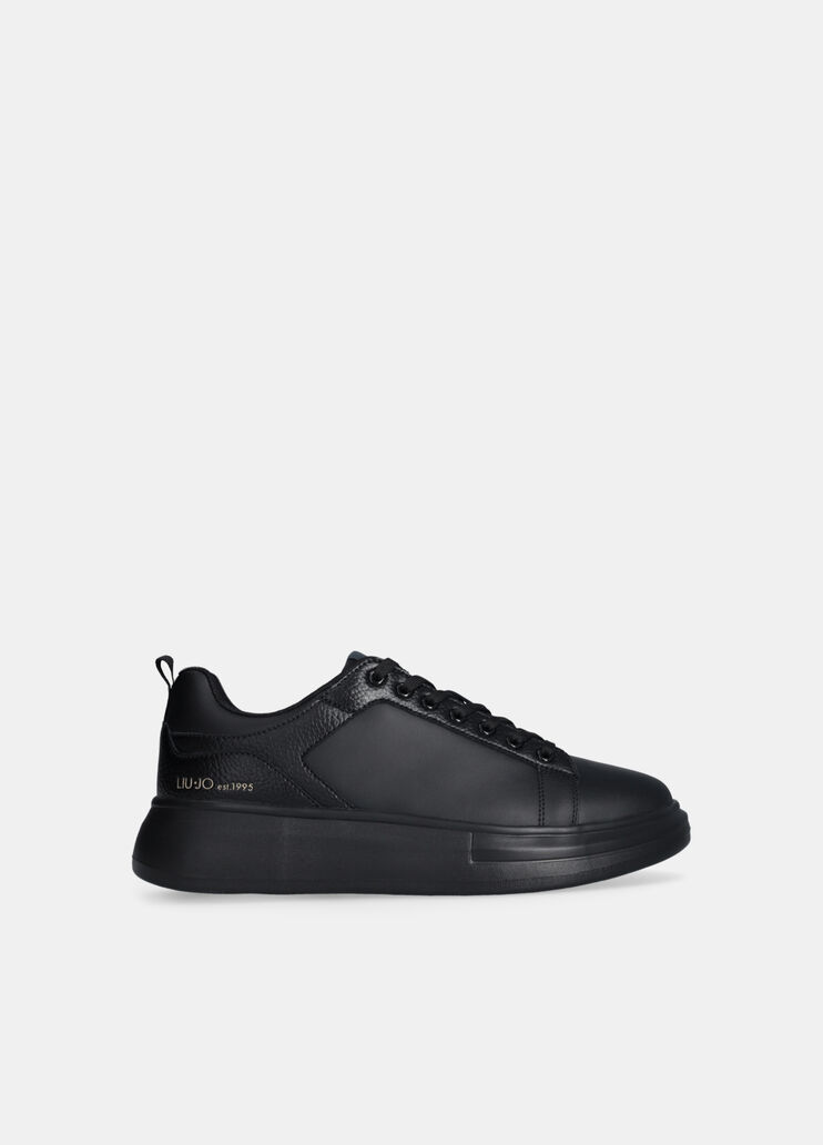 Leather platform sneakers black Liu Jo - medium Leather platform sneakers black Liu Jo - medium