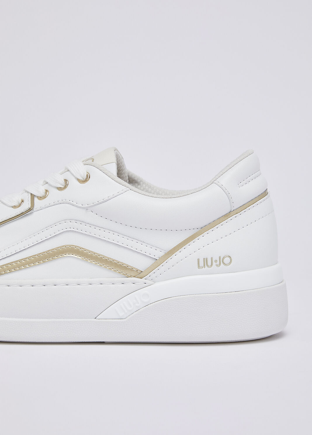 Leather sneakers white Liu Jo - large image number 4