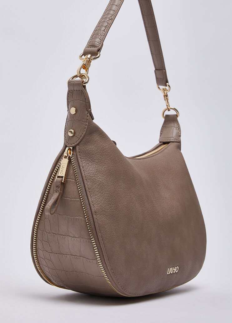 Medium hobo bag mocha Liu Jo - medium