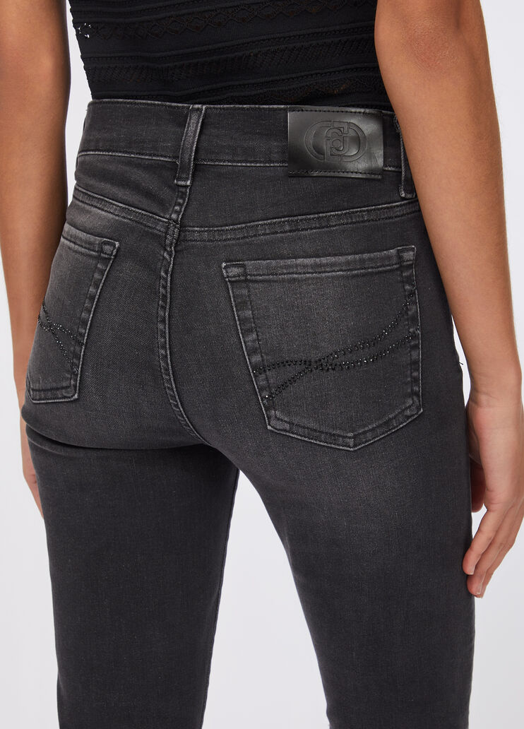 Liu Jo Better flared jeans black denim Liu Jo - large image number 4