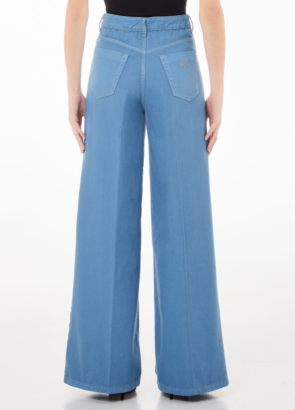 Flared trousers blue Liu Jo - large image number 1