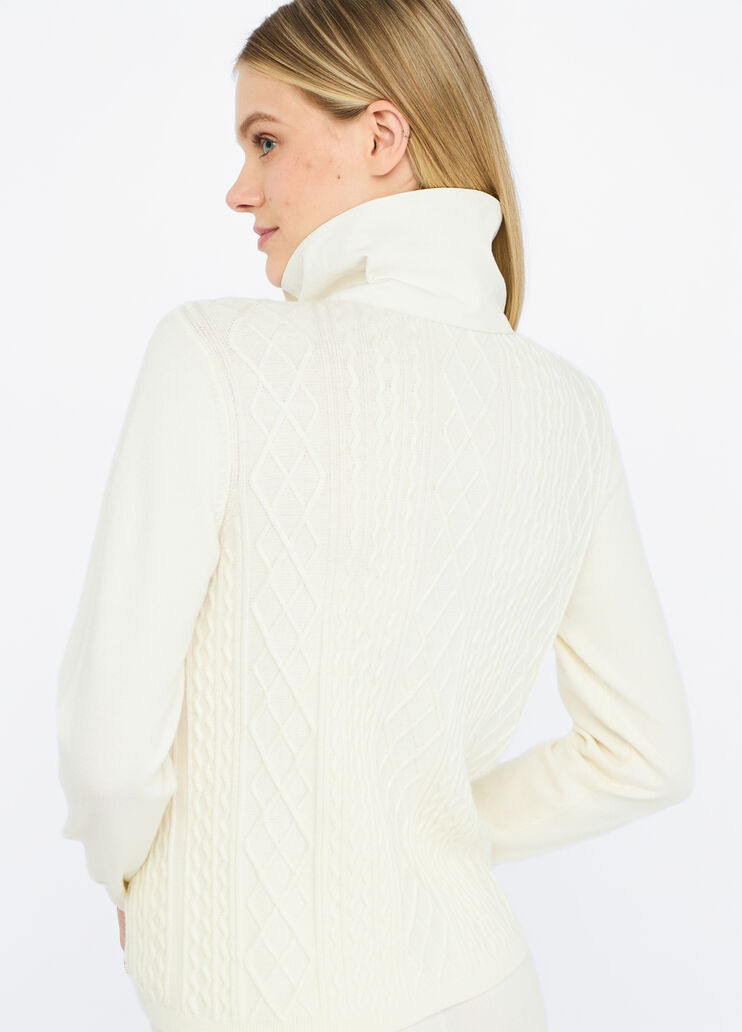 Liu Jo Better jumper milk white Liu Jo - large image number 4 Liu Jo Better jumper milk white Liu Jo - large image number 4