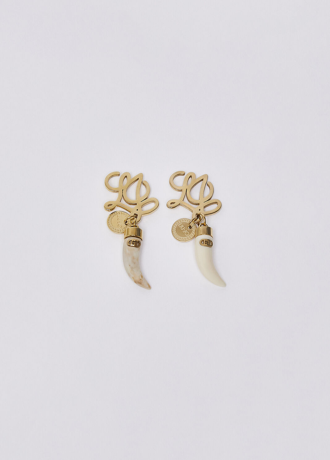 Earrings with horn pendant white Liu Jo - large image number 0