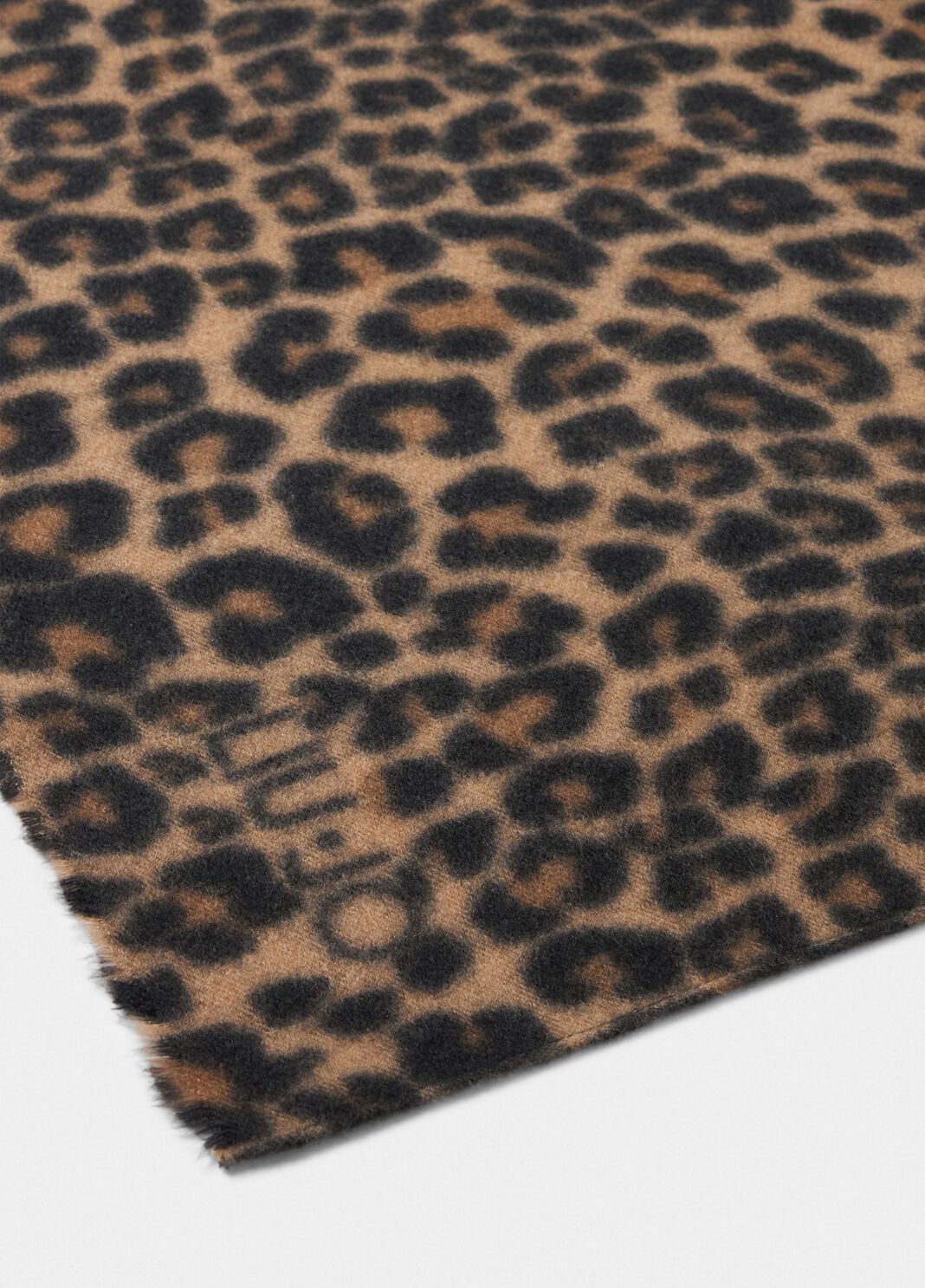 Animal-print stole with brooch animal print Liu Jo - large image number 4