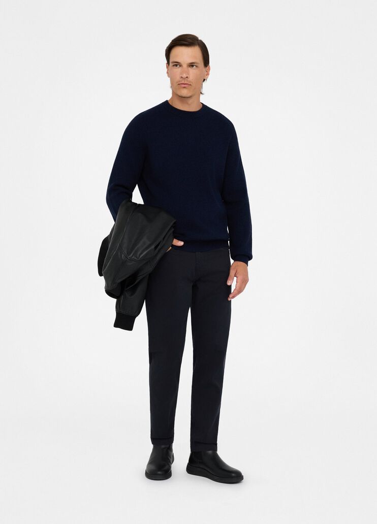 Wool and cashmere jumper dark blue Liu Jo - medium Wool and cashmere jumper dark blue Liu Jo - medium