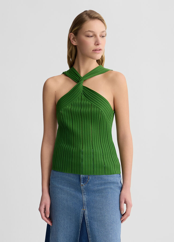 Knit top green Liu Jo - medium Knit top green Liu Jo - medium