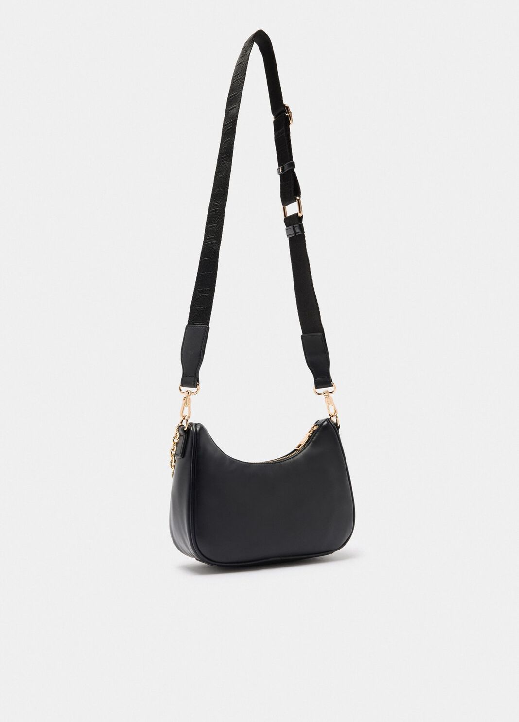 Borsa hobo piccola con catena nero Liu Jo - large image number 1