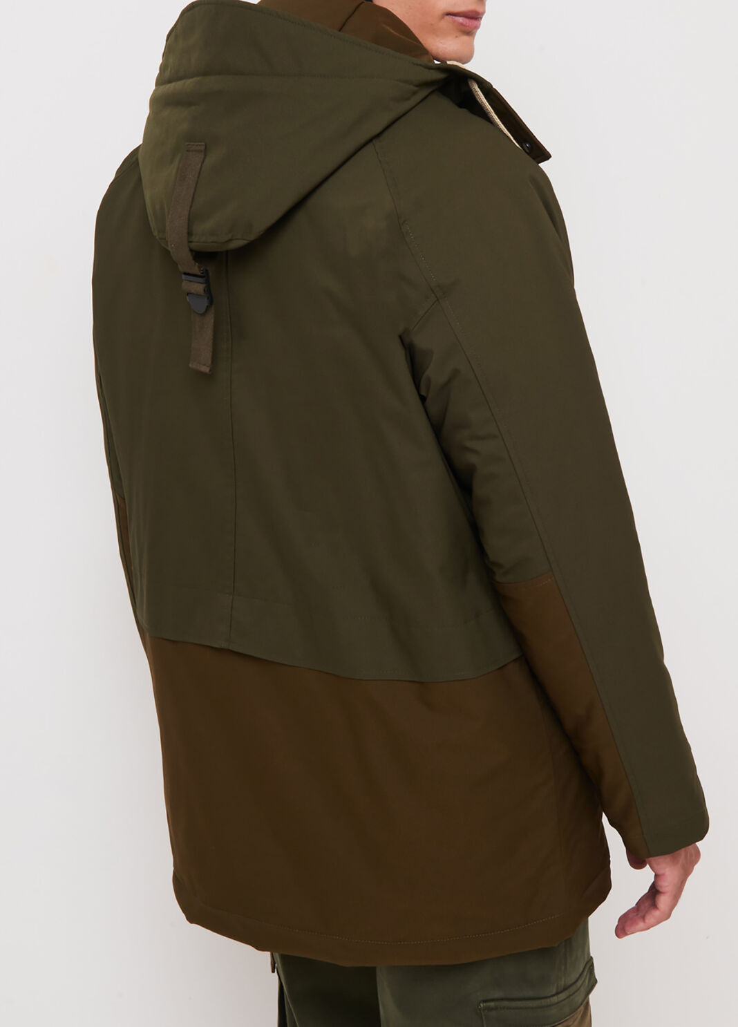 Padded parka with removable hood military green Liu Jo - large image number 1