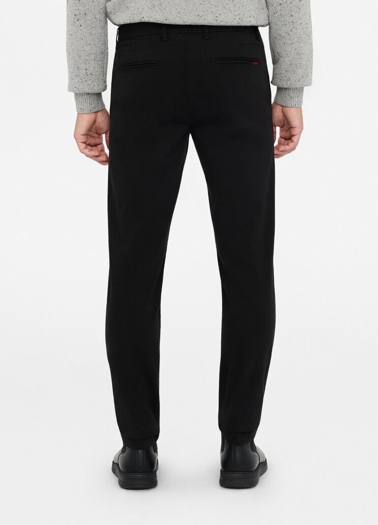 Брюки-чинос из хлопка чёрный Liu Jo - large image number 1