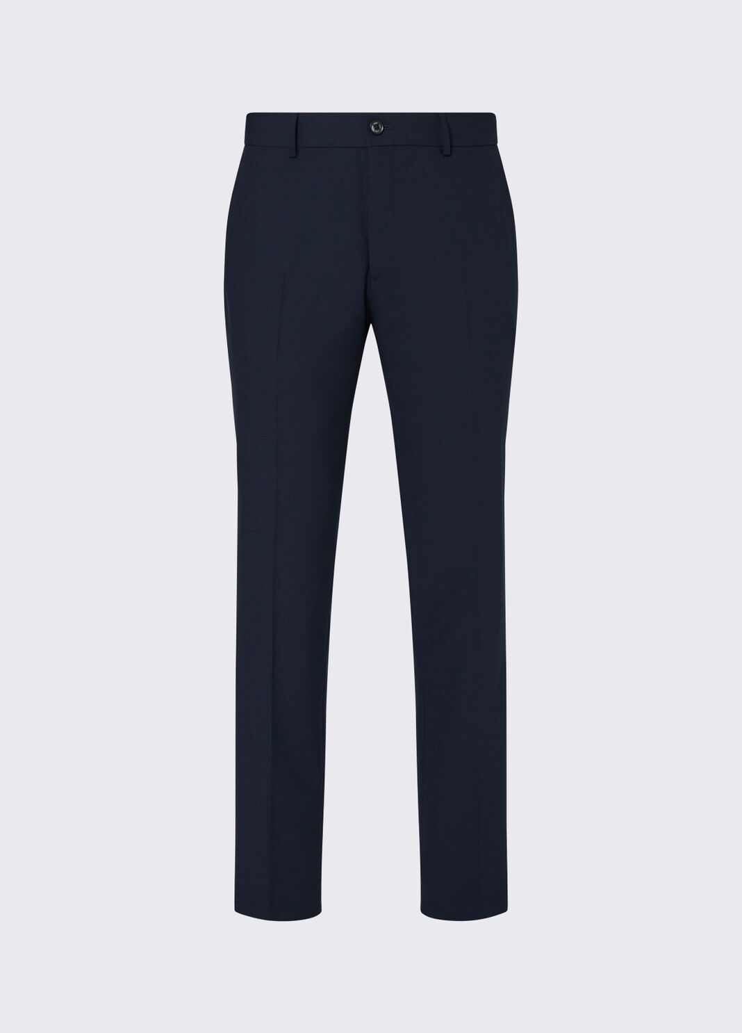 Trousers tapered fit in a wool blend dark blue Liu Jo - large image number 6