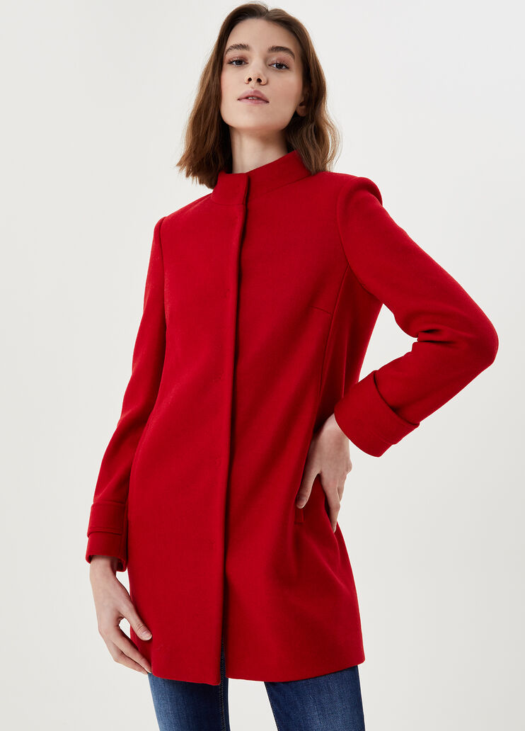 Short coat Cherry Red Liu Jo - large image number 0