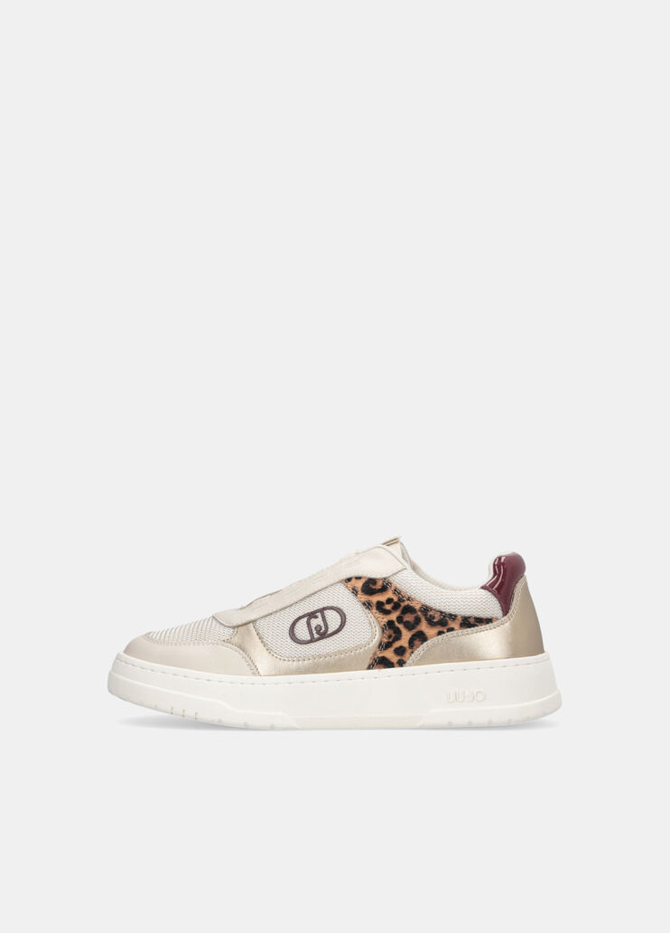 Slip-ons with animal-print detailing white Liu Jo - large image number 5