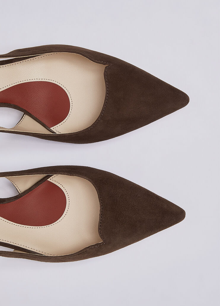 Pumps in suede ebony Liu Jo - medium