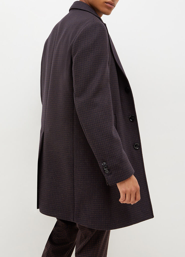 Mantel im Hahnentrittmuster Dunkelblau/braun Liu Jo - large image number 1