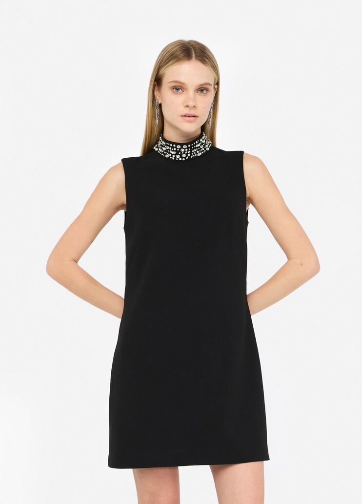 Dress with gemstones black Liu Jo - medium Dress with gemstones black Liu Jo - medium