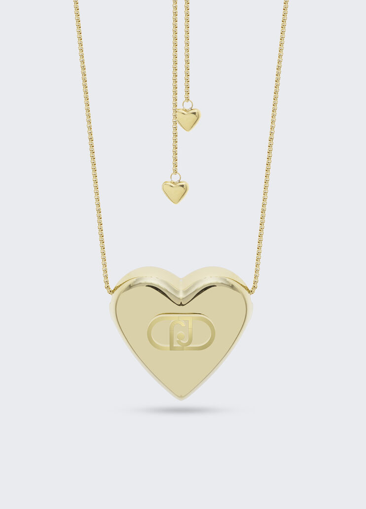 Multi-strand heart necklace gold Liu Jo - large image number 2 Multi-strand heart necklace gold Liu Jo - large image number 2