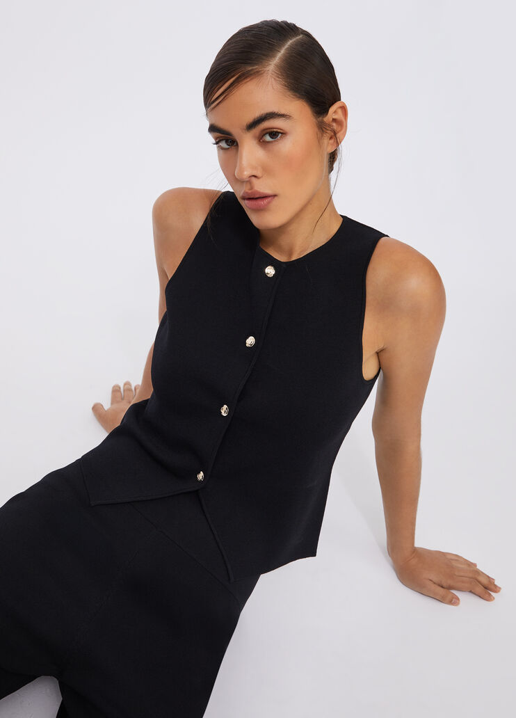 Weste Liu Jo Better  Schwarz Liu Jo - large image number 3