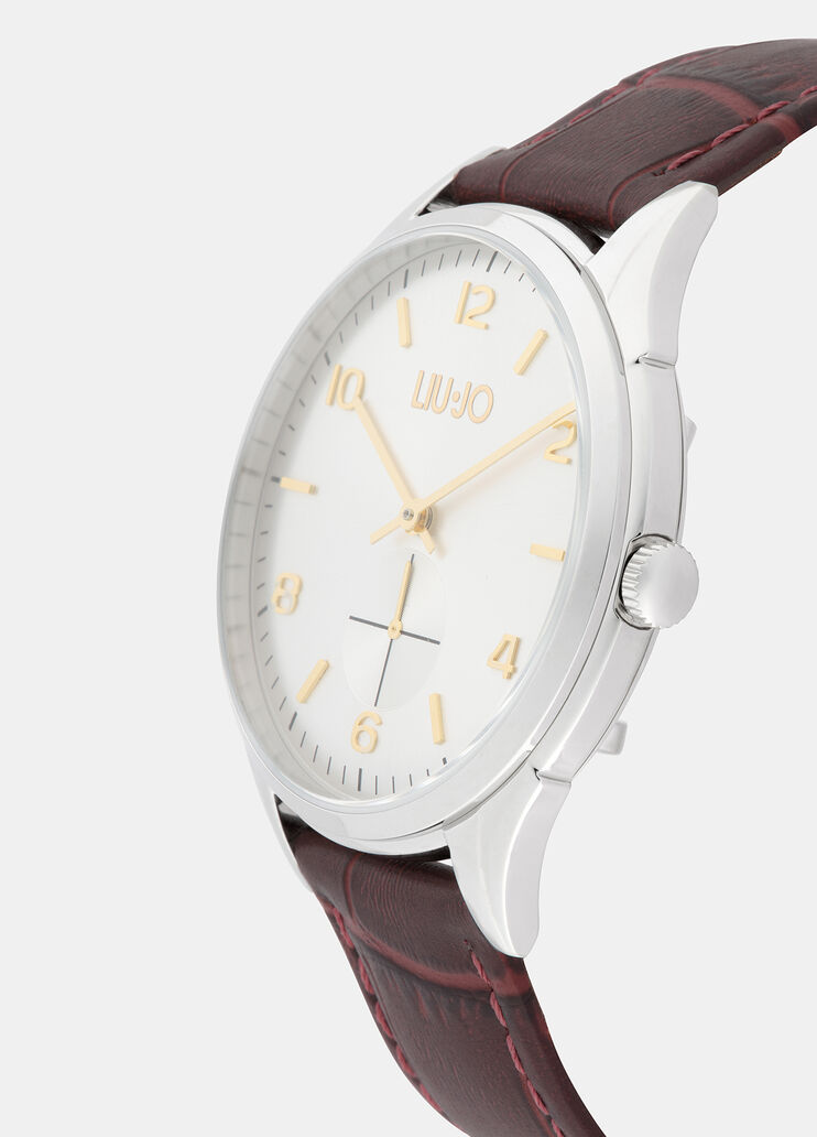 Watch with leather strap brown Liu Jo - medium
