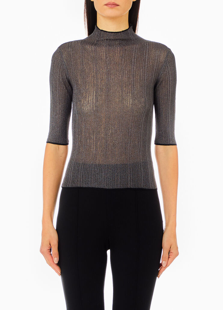 Jersey con lurex® gris Liu Jo - medium Jersey con lurex® gris Liu Jo - medium