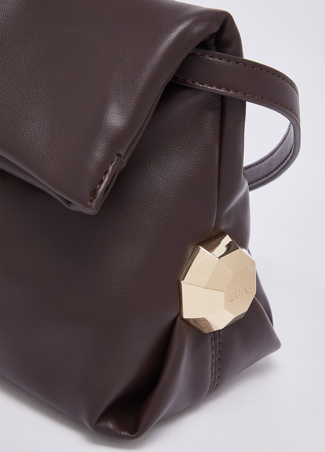Sac &agrave; &eacute;paule Riccy moyen aubergine Liu Jo - large image number 5
