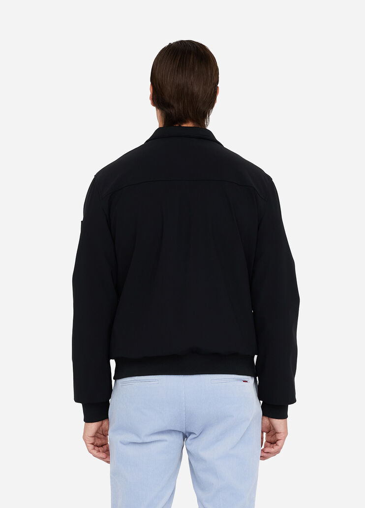 Bomber de tejido t&eacute;cnico negro Liu Jo - large image number 1