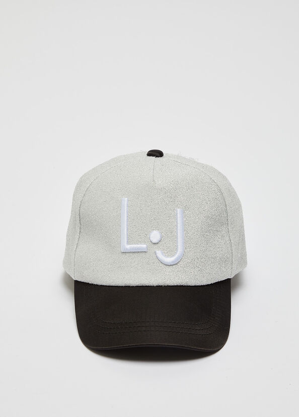 Hat with visor white/silver Liu Jo - large image number 0