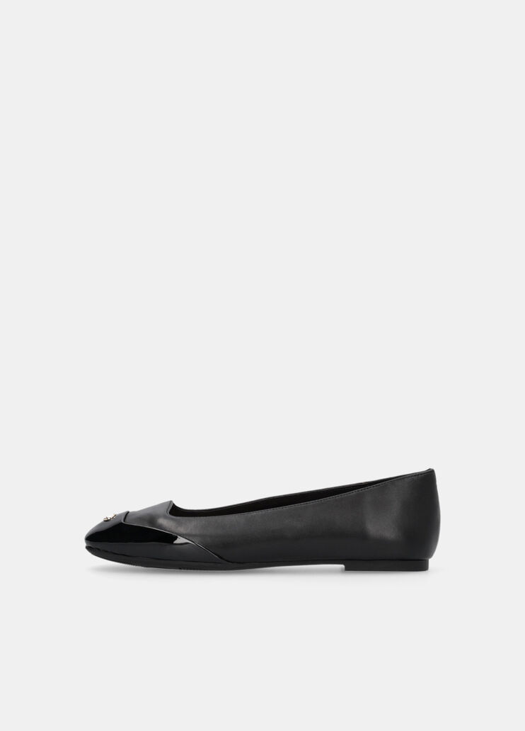 Nappa leather ballet flats black Liu Jo - large image number 4 Nappa leather ballet flats black Liu Jo - large image number 4