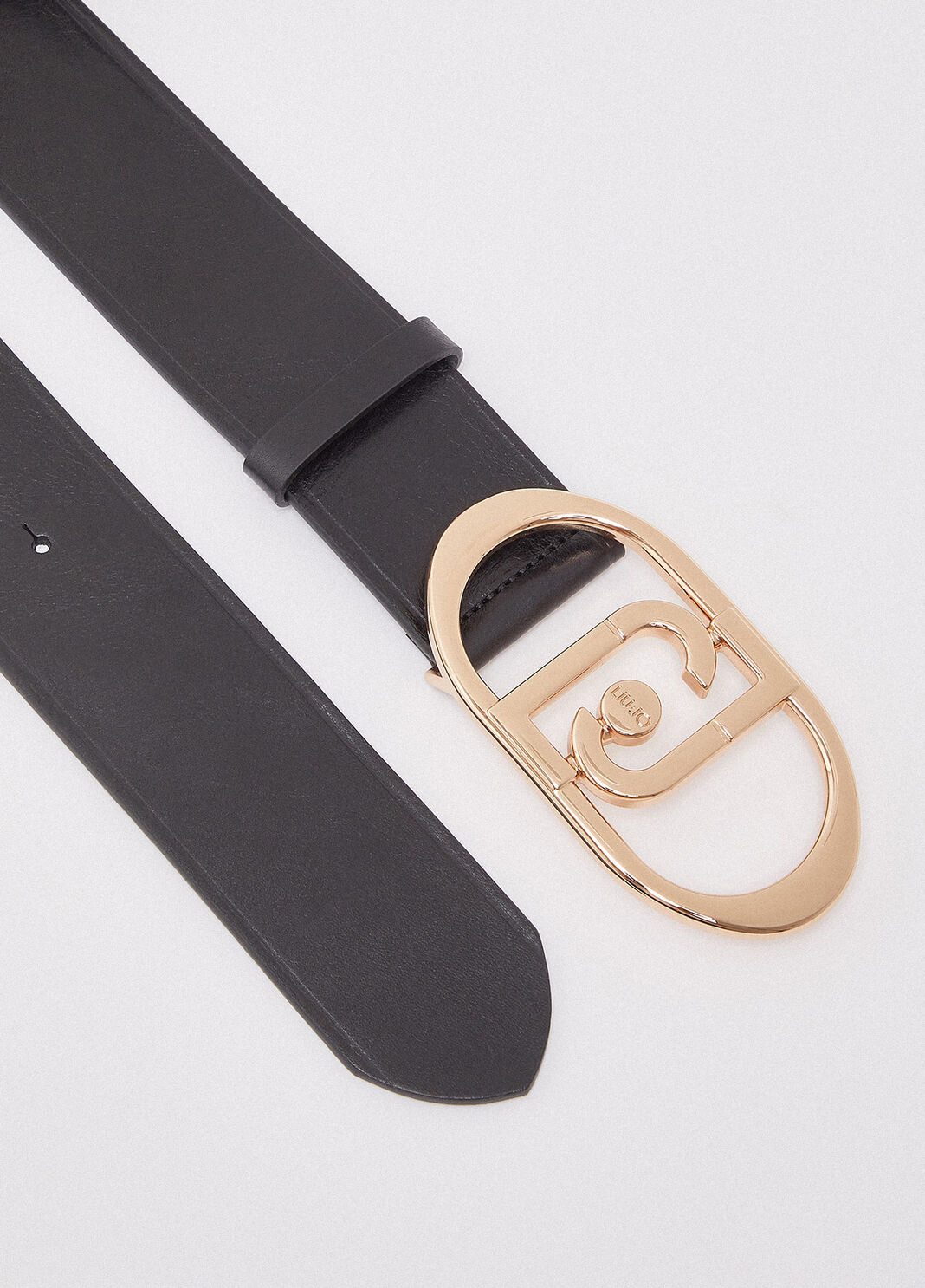 Leather bustier belt black/gold Liu Jo - large image number 3