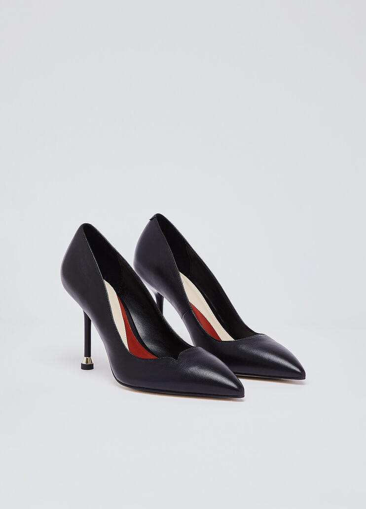 Escarpins en cuir nappa souple noir Liu Jo - medium