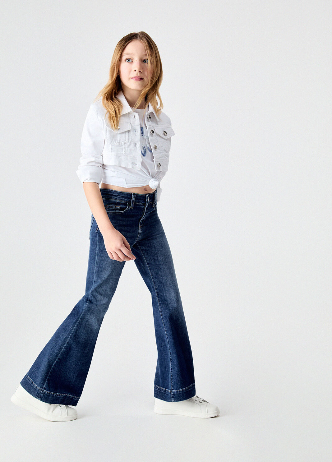 High-rise bootcut jeans blue denim Liu Jo - large image number 1