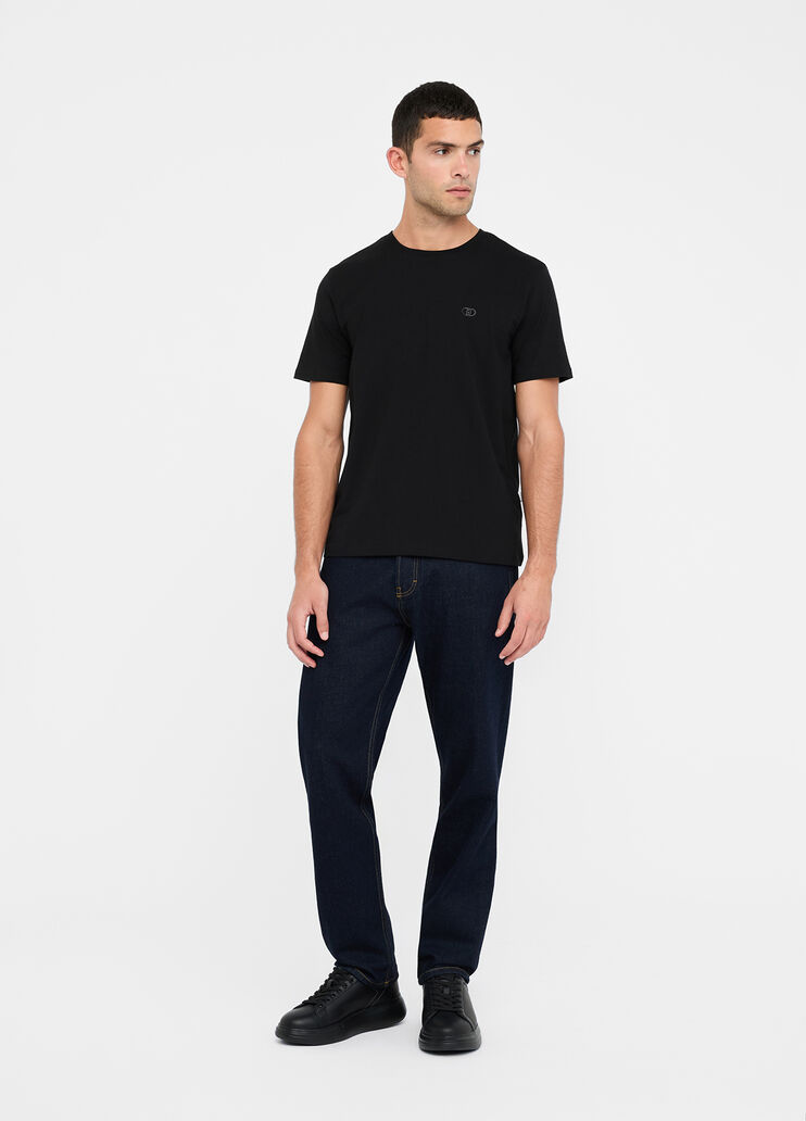 Pure cotton T-shirt black Liu Jo - medium