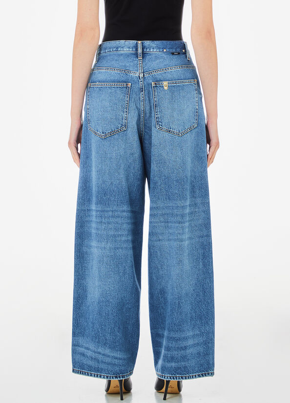 Boyfriend jeans blue denim Liu Jo - large image number 1