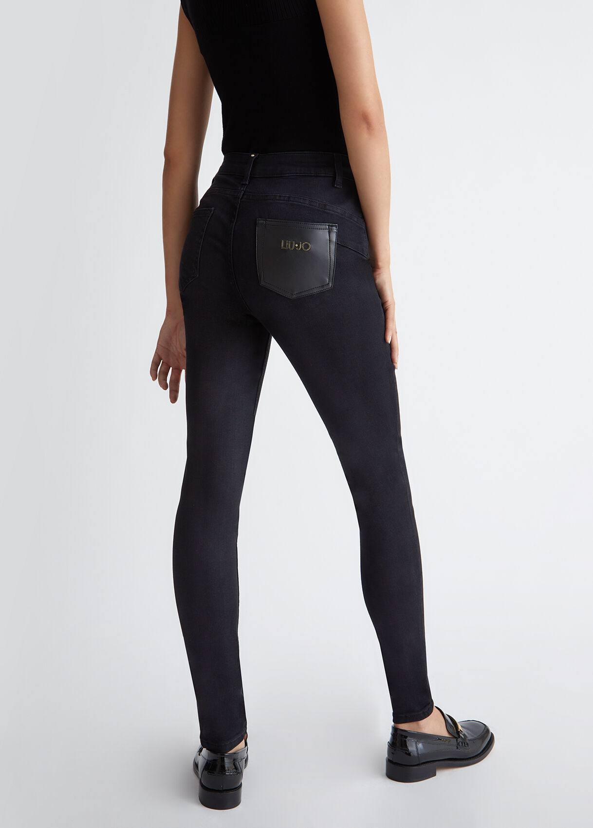 Jeans nero liu best sale jo